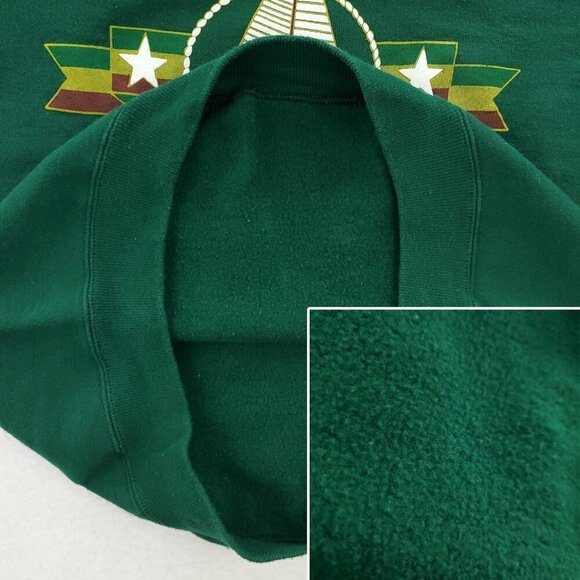 Newport Rhode Island Vintage Sweatshirt 90s Puffy Print Sailboat USA Medium - Picture 11 of 15